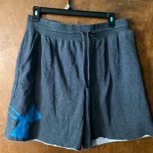 2xl Loose Heat Gear Under Armour Grey Shorts